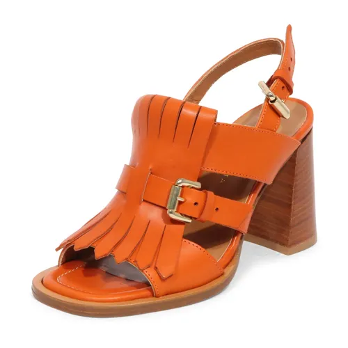 Jane Ranch Rust Sandal - Guglielmo Rotta - Modalova