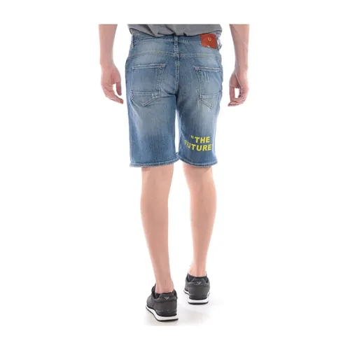 Casual Denim Shorts - Daniele Alessandrini - Modalova