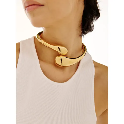 Isa Metallic Choker - Federica Tosi - Modalova