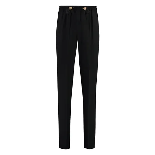 Viscose Drawstring Trousers - Versace - Modalova