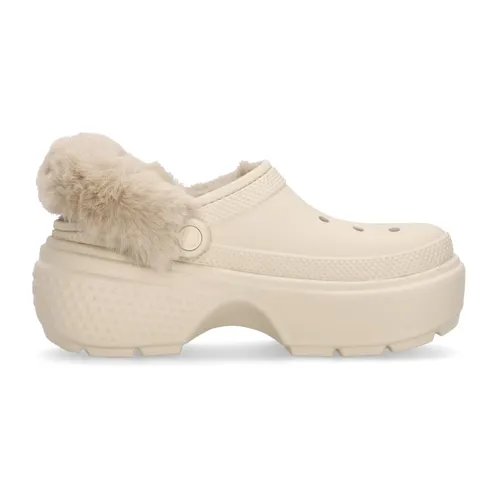 Stomp Lined Clog Stucco - Crocs - Modalova