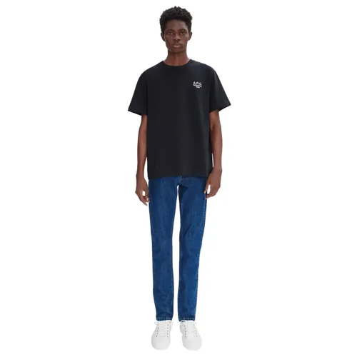 Indigo Washed Slim Fit Jeans - A.p.c. - Modalova