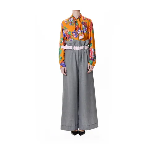Pantalone Largo - Moschino - Modalova