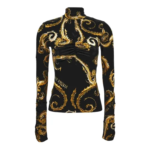Tops > Long Sleeve Tops - - Versace Jeans Couture - Modalova