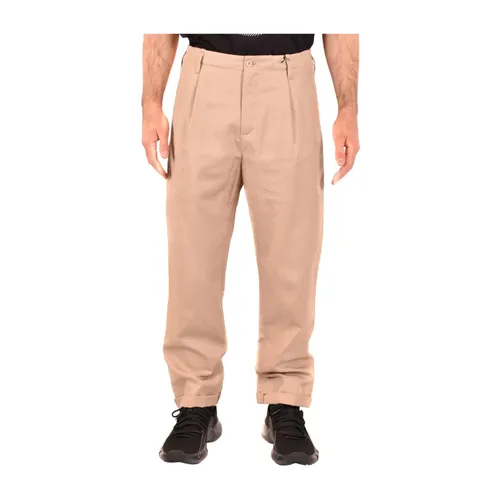 Cotton linen blend pants - Neil Barrett - Modalova