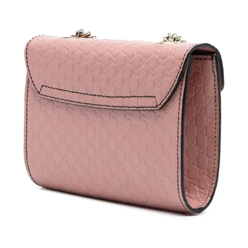 Pre-owned Leather Shoulder Bag - Gucci Vintage - Modalova