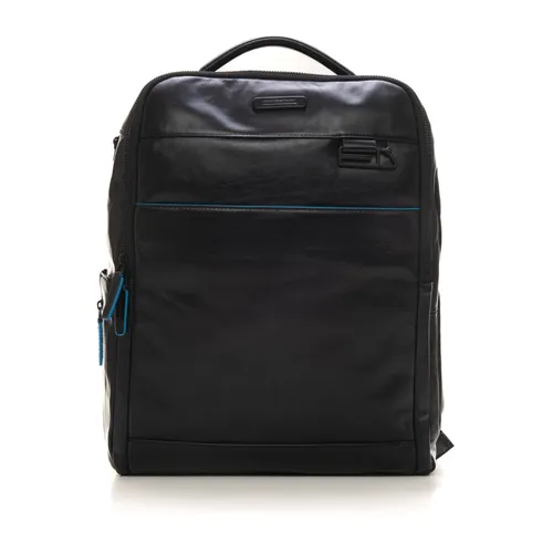 Leather rucksack - Piquadro - Modalova