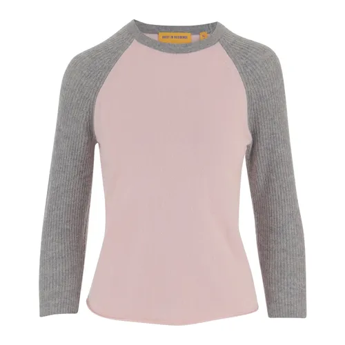 Two-tone Cashmere Sweater - Guest In Residence - Modalova