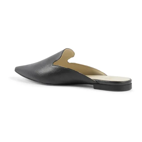 Marble Green Leather Slide Sandals - 19v69 Italia - Modalova