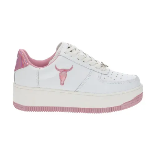 White Low Top Sneakers - Windsor Smith - Modalova