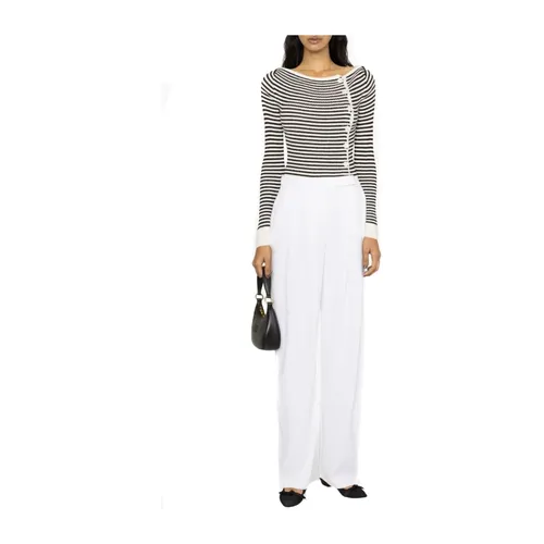 White Montano Pants - Pinko - Modalova