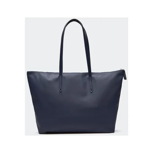 Borsa monocolore con logo ricamato - Lacoste - Modalova