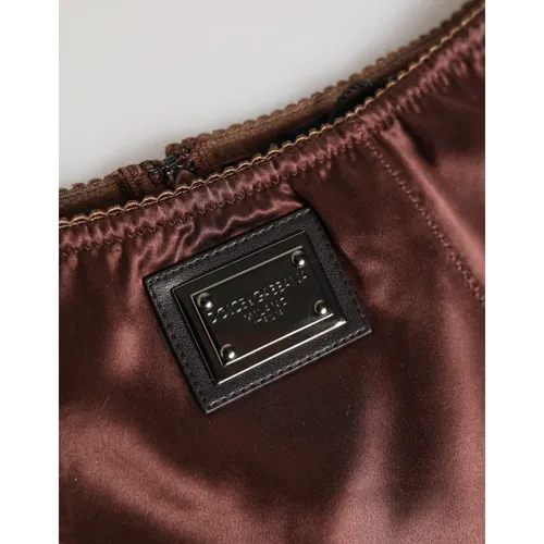 Silk Stretch High Waist Girdle - Dolce & Gabbana - Modalova