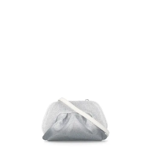 Silver Strass Pattern Pochette Bag - THEMOIRè - Modalova