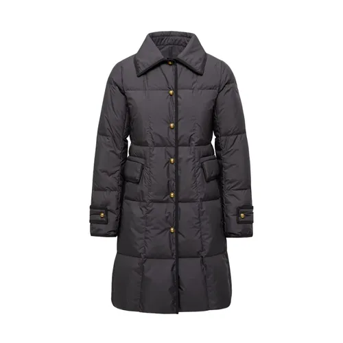 Elegant Long Down Jacket - Black - Moncler - Modalova