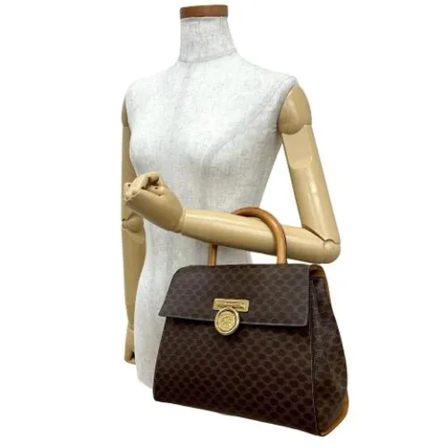 Pre-owned Leather Handbag - Celine Vintage - Modalova