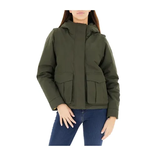 Padded Nylon Jacket - K-Way - Modalova