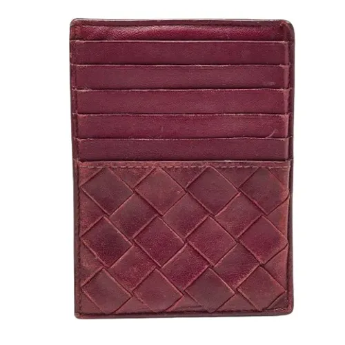 Pre-owned Intrecciato Cardholder - Bottega Veneta Vintage - Modalova