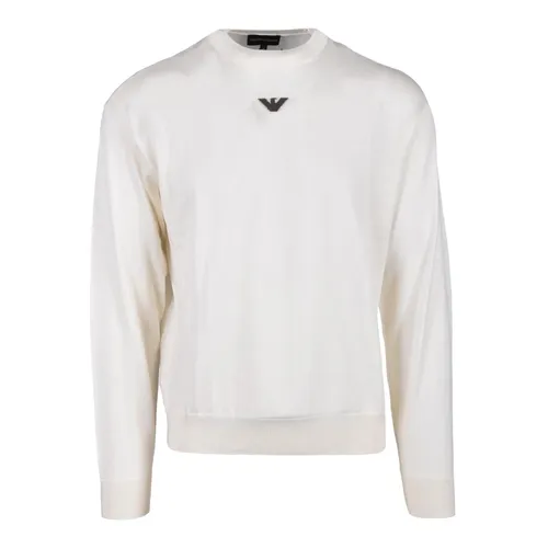 Round Neck Knitwear - Emporio Armani - Modalova