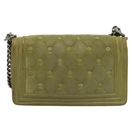 Pre-owned Suede Cross Body Bag - Chanel Vintage - Modalova