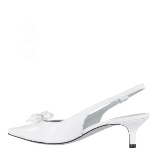 White Leather Slingback Heels - Roberto Festa - Modalova