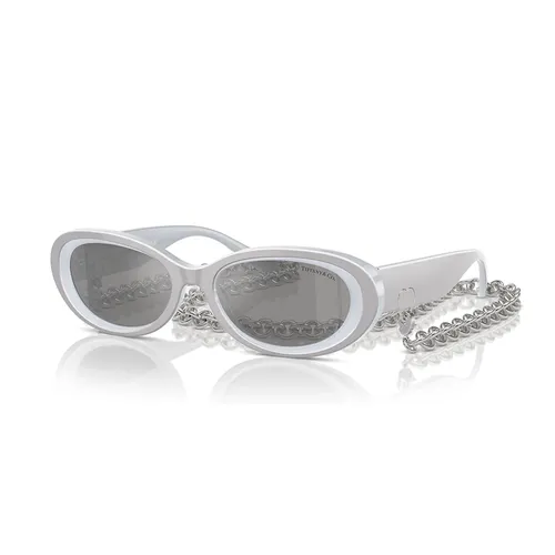 Silver/Grey Sunglasses - Tiffany - Modalova