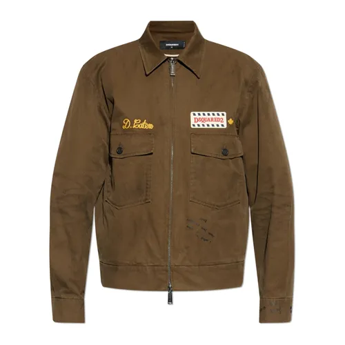 Jacket with logo - Dsquared2 - Modalova