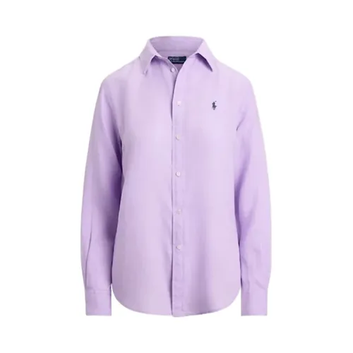 Camisa de Lino de Corte Clásico - Ralph Lauren - Modalova