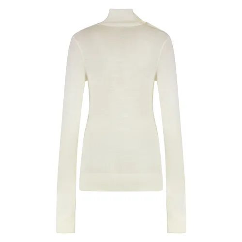 Turtleneck Wool Pullover - TotêMe - Modalova