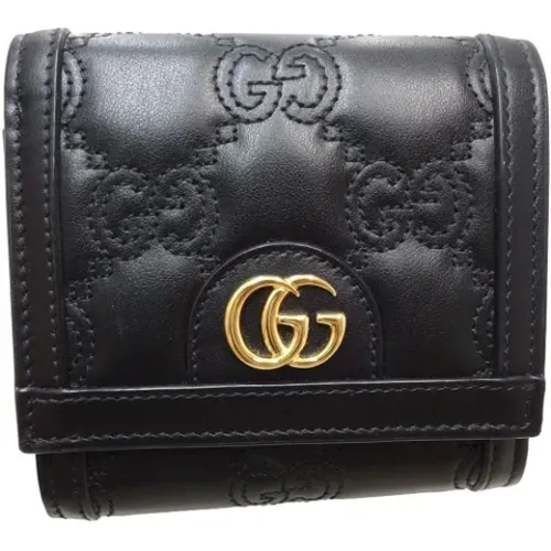 Pre-owned Leather wallets - Gucci Vintage - Modalova