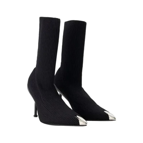 Leather boots - Alexander McQueen - Modalova
