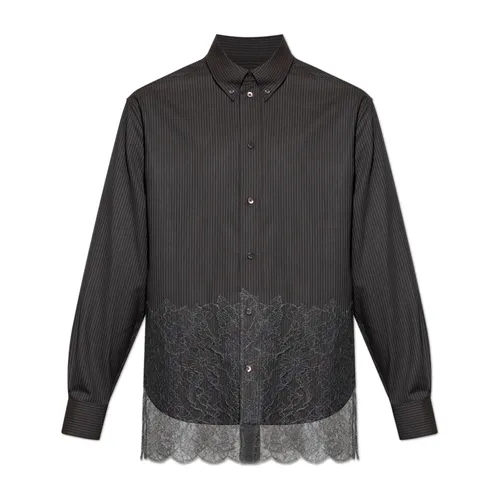 Shirt with Lace Trim - Fendi - Modalova