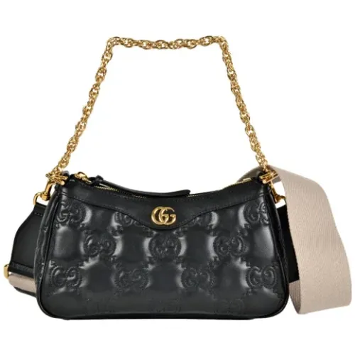 Pre-owned Leather Shoulder Bag - Gucci Vintage - Modalova