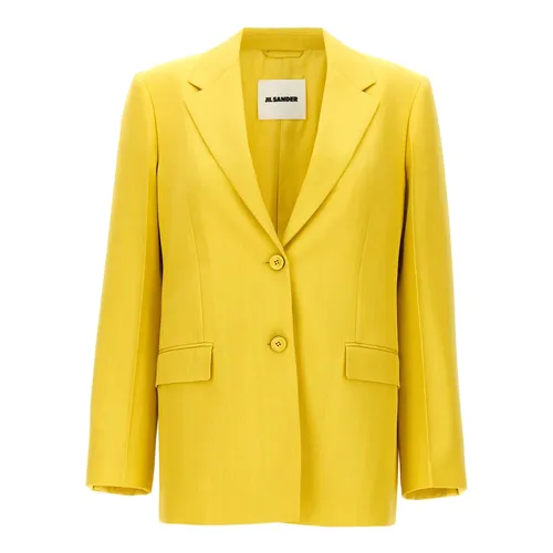 Single-Breasted Blazer - Jil Sander - Modalova