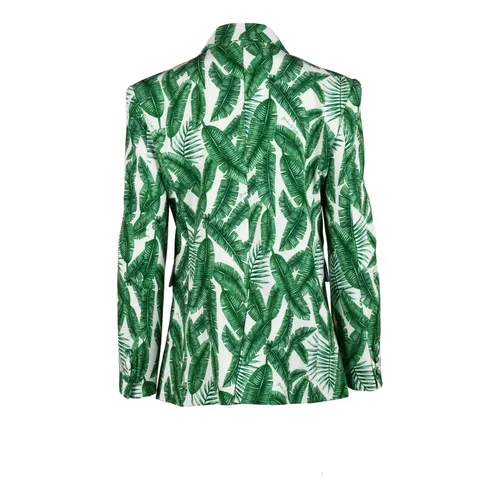 Elegant Jacket in Polyester Elastane Blend - Giulia N Couture - Modalova