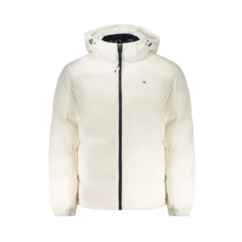White Polyester Jackets & Coat - Tommy Hilfiger - Modalova