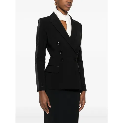 Black Blazer - Elisabetta Franchi - Modalova