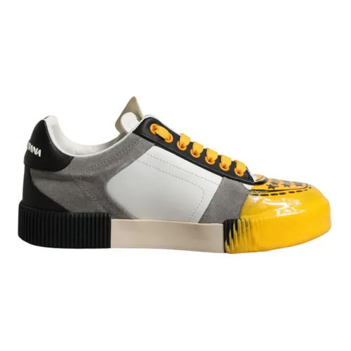 Sneakers Basse con Lacci - Dolce & Gabbana - Modalova