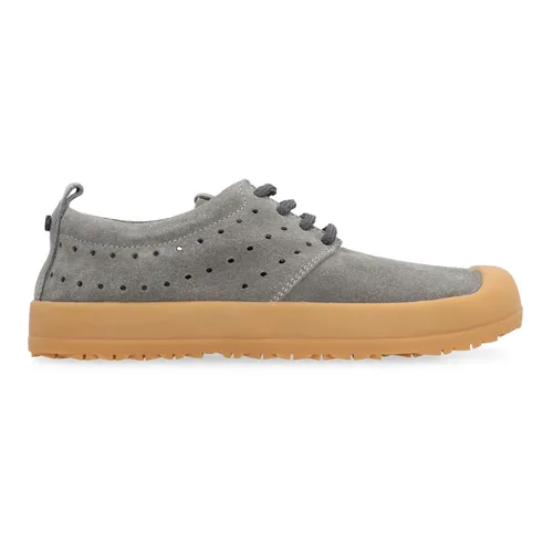 Suede Sneakers with Rubber Cap Toe - Volta - Modalova