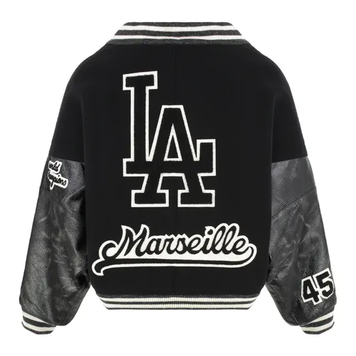 Mp23Lc2S Short varsity jacket - EZR - Modalova