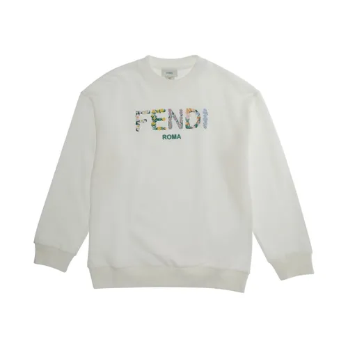 White Kids Sweater - Fendi - Modalova