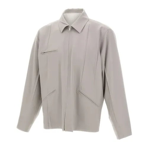 Zip Through Overshirt - MM6 Maison Margiela - Modalova