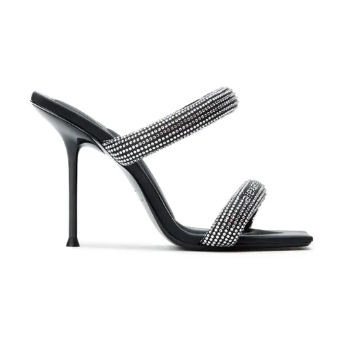 Black Silk & Nylon Sandals - Alexander Wang - Modalova