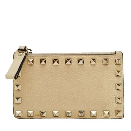 Pre-owned Rockstud Card Case - Valentino Vintage - Modalova