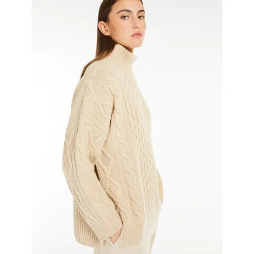 Patchwork Wool Polo-neck Sweater - Weekend Max Mara - Modalova