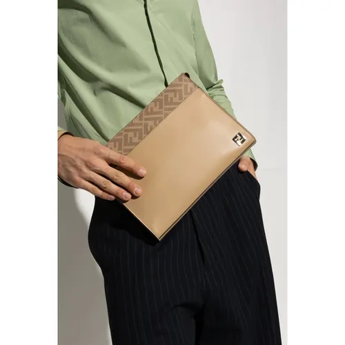 FF Squared Clutch - Fendi - Modalova