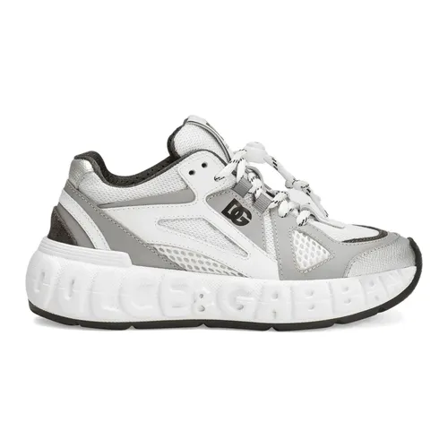 Low Top Sneaker Grey/White - Dolce & Gabbana - Modalova