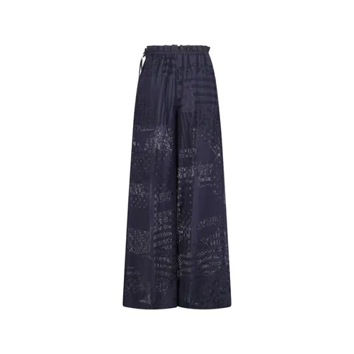 Patchwork Devo Pants - Fendi - Modalova