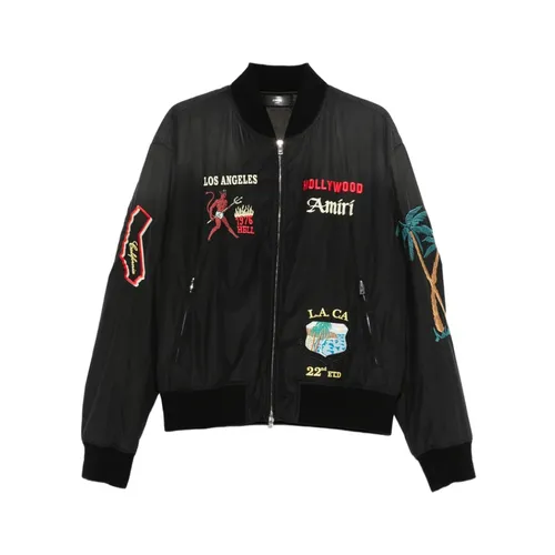 Black Outerwear Jacket - Amiri - Modalova