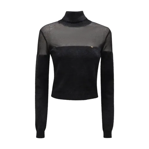 Dolcevita Cropped Sweater - Elisabetta Franchi - Modalova